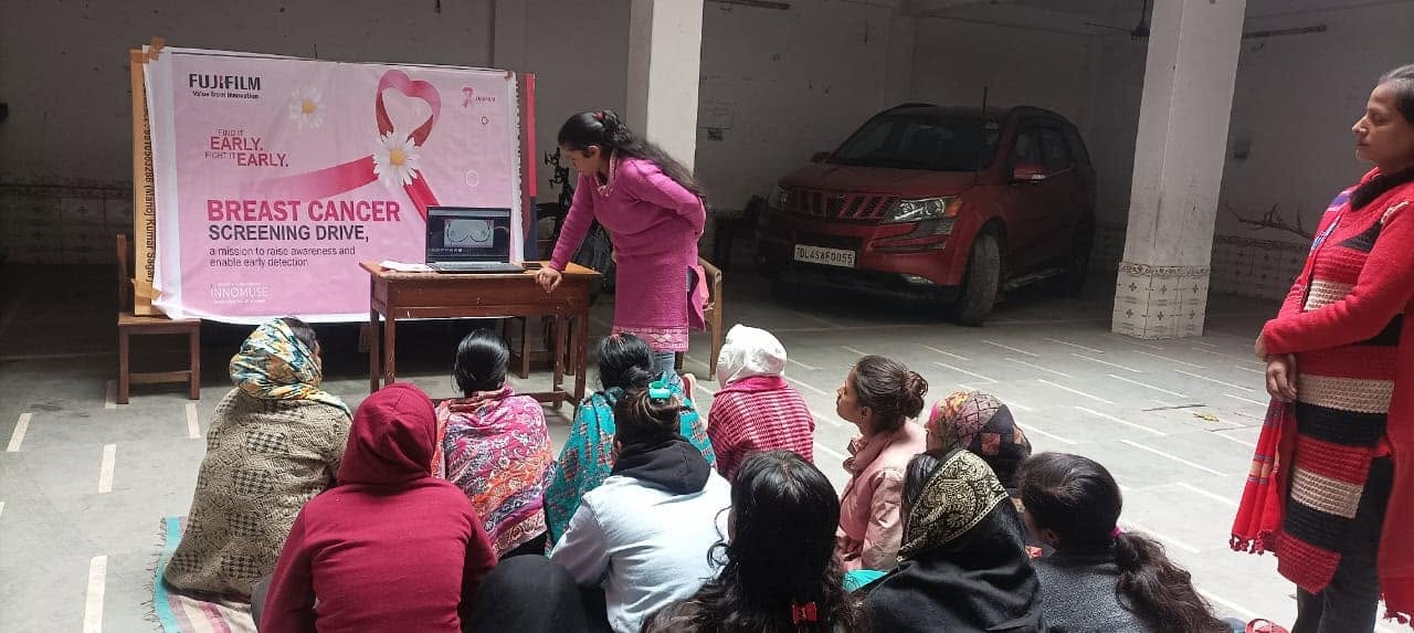 Breast Cancer Screening Drive awareness session